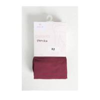 Paprika panty 50 denier - set van 2 bordeaux - thumbnail