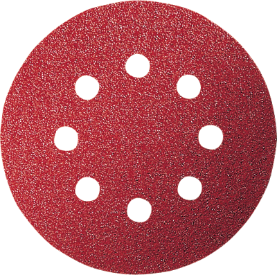 Bosch Accessoires Schuurblad Ø125mm | G180WP | 8 Gaten | Velc | 5 stuks - 2609256A26