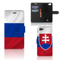 Wiko Pulp Fab 4G Bookstyle Case Slowakije - thumbnail