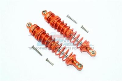 Front Heavy Duty Adjustable Damper 102mm - Orange - Oa. Arrma Granite 4x4