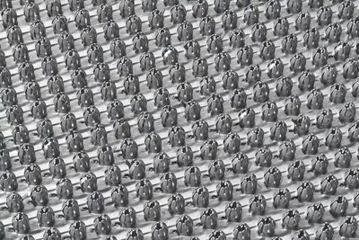 Hamat queens grasmat zilver 60 x 40 cm