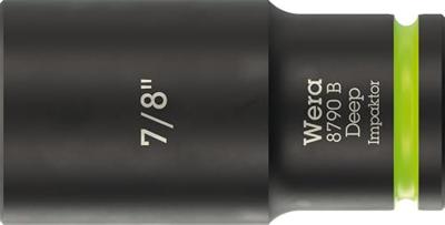 Wera 8790 B Impaktor Deep 05005574001 Dop (zeskant) Dopsleutelinzetstuk 7/8 Wera 8790 B Impaktor Deep 05005574001 Dop (zeskant) Dopsleutelinzetstuk 7/8