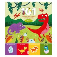 101 dingen om te zoeken en te plakken: Dino's (Paperback) - thumbnail