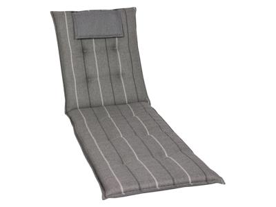 GO-DE Textil Tuinkussen (Stoelkussen voor een ligbed, Grijs) GO-DE Textil Tuinkussen (Stoelkussen voor een ligbed, Grijs)