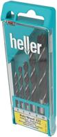 Heller houtspiraalborenset 4,5,6,8,10mm - thumbnail
