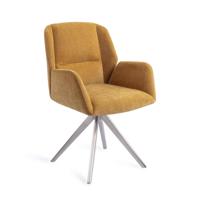 Jesper Home Myoko eetkamerstoel El Dorado turn steel - thumbnail