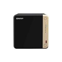 QNAP TS-464 NAS Tower Intel® Celeron® N5095 8 GB DDR4 0 TB QNAP QTS Zwart - thumbnail