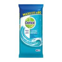 Dettol Power & fresh wipes ocean (80 st) - thumbnail