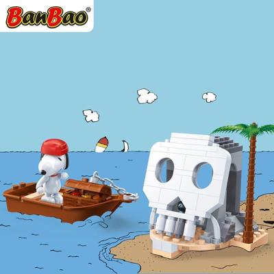 BanBao bouwpakket Snoopy schateiland 84 delig