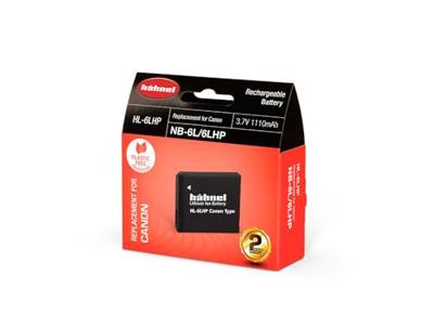 Hähnel Fototechnik HL-6LHP Camera-accu Vervangt originele accu NB-6L, NB-6LH 3.7 V 1110 mAh Hähnel Fototechnik HL-6LHP Camera-accu Vervangt originele accu NB-6L, NB-6LH 3.7 V 1110 mAh