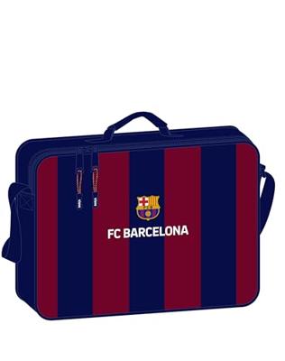 Schoolrugzak F.C. Barcelona 24/25 Kastanjebruin Marineblauw 38 x 28 x 6 cm Portefeuille