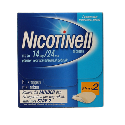 Nicotinell TTS20 14mg 7 Stuks