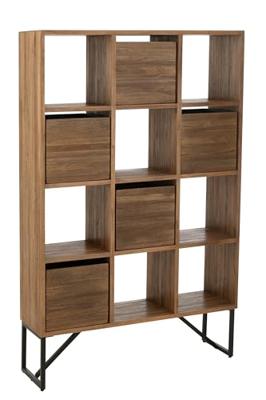 J-Line kast Lades - gerecycleerd hout - naturel