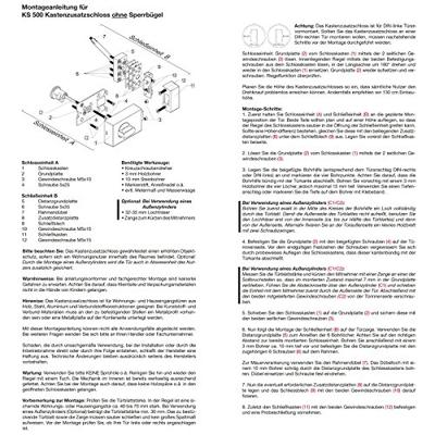 Basi 1305-0205 Extra deurslot Zilver