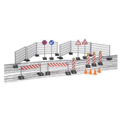 Bruder bworld accessoire: set wegwerkzaamheden 1:16