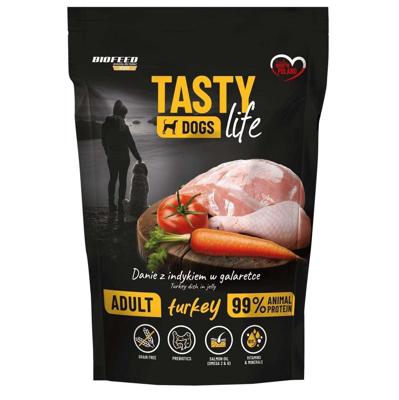 BIOFEED Tasty Dogs Life Turkey- natvoer voor honden - 150g