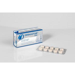 Dermazyme Zink Hond en Kat 50 Kauwtabletten