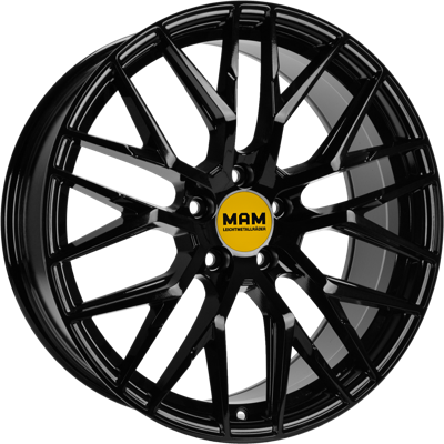MAM Wheels RS4 Zwart