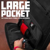 Gator Cases G-ICONBASS Icon serie softcase voor elektrische basgitaar - zwart - thumbnail