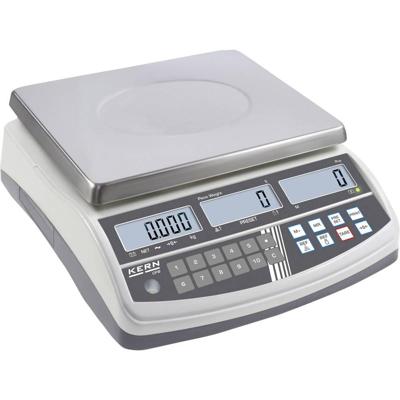 Kern CPB 15K0.2N CPB 15K0.2N Telweegschaal Weegbereik (max.) 15 kg Resolutie 0.2 g werkt op stekkernetvoeding Zilver