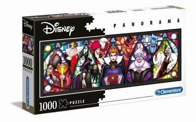Clementoni legpuzzel panorama disney schurken, 1000st.