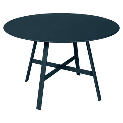 Fermob So'o tuintafel Ø 117 cm Acapulco blue