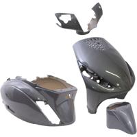 Edge Plaatset 4-delig voor piaggio zip/zip 2000 2t/4t vanaf bouwjaar 2000 - anthraciet - thumbnail