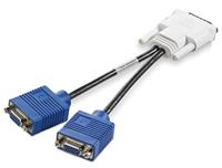 HP GS567AA kabeladapter (DMS-59, 2x VGA, DMS-59, VGA, blauw, wit, HP Compaq dc5800 microtower PC HP Compaq dc5850 microtower PC, 200 g) - thumbnail