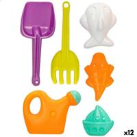 Strandspeelgoedset Colorbaby 6 Onderdelen 27 cm (12 Stuks) - thumbnail