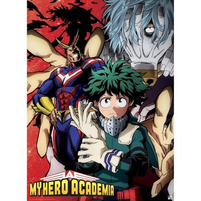 Poster My Hero Academia - Deku Vs Tomura 38x52cm Poster My Hero Academia - Deku Vs Tomura 38x52cm