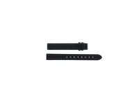 Horlogeband Tissot T03132580 / T610014602 Leder Zwart 12mm - thumbnail