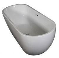 Vrijstaand Ligbad Linda 170X70X46 cm Wit Wavedesign - thumbnail