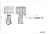 Trio TafellampStraw - R50972026 - thumbnail