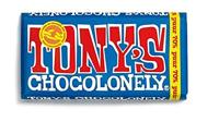 Chocolade Tony&apos;s Chocolonely puur reep 180gr | 15 stuks - thumbnail