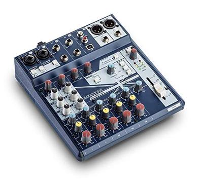 SoundCraft Notepad 8FX Console-mengpaneel Aantal kanalen:8 USB-aansluiting SoundCraft Notepad 8FX Console-mengpaneel Aantal kanalen:8 USB-aansluiting