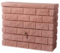 Garantia Rocky regenton 400 liter steenrood - thumbnail