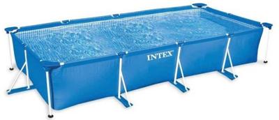 Intex rechthoekig frame zwembad 450x220x84 cm (zonder patroon filtersysteem)