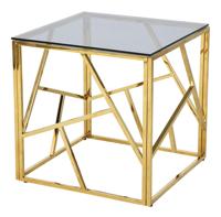 Artistiq Living Bijzettafel 'Mischa' 55cm, kleur goud - thumbnail