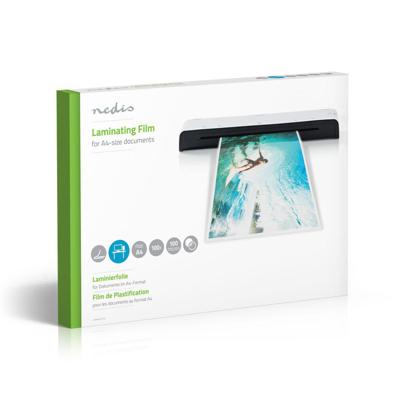 Nedis A4 Lamineerfolie 100um, 100 stuks