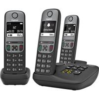Gigaset A705A TRIO DECT Telefoon + Antwoordapparaat Zwart - thumbnail
