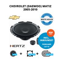 Beste speakers voor Chevrolet (Daewoo) Matiz 2005-2010 - Voordeuren - thumbnail