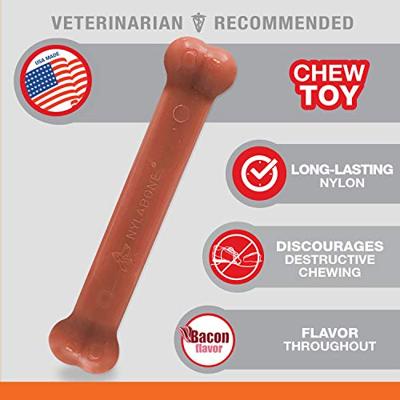Nylabone kauwbot giant bot bacon nb104 Gebr. de Boon - Gebr de boon - thumbnail
