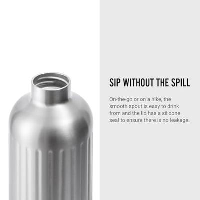 Zwart+Blum Explorer Geïsoleerde Fles Groot - 0.85Ltr - Zwart