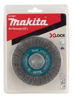 Makita Accessoires Rondborstel 115mm X-LOCK - D-73427 - D-73427 - thumbnail