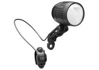 Koplamp Busch und Müller Lumotec IQ-XM High Beam voor e-bike - 120/170 Lux - zwart - thumbnail