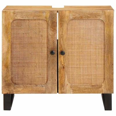 Badkamer wastafelkast Bruin 62 x 33 x 58 cm Massief Mango Hout