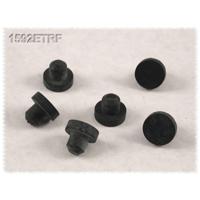 Hammond Electronics 1592ETRF Behuizingsvoeten Zwart 1 stuk(s) - thumbnail