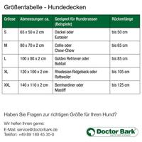Doctor Bark Hondendeken, groot, grijs - thumbnail