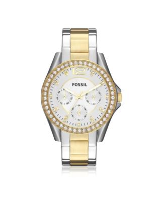 Fossil &apos;Riley&apos; Dameshorloge