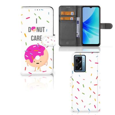 OPPO A77 5G | A57 5G | Book Cover | Donut Roze OPPO A77 5G | A57 5G | Book Cover | Donut Roze